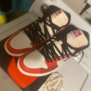 Jordan 1 spider man size 9